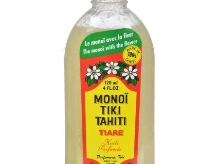 Monoi Tiare Tahiti Monoi Tiiki Tahiti Coconut Oil - 4 Fl Oz Online now