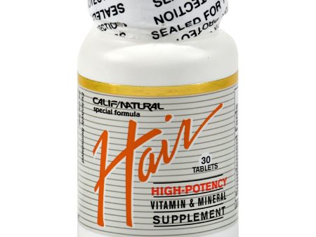 California Natural Hair - 30 Tablets Fashion