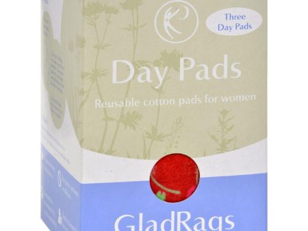 Gladrags Color Cotton Day Pad - 3 Pack Fashion