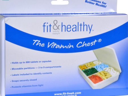 Fit And Healthy Vitamin Chest Organizer - 1 Unit Hot on Sale