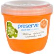 Preserve Food Storage Container - Round - Mini - Orange - 8 Oz - 1 Count Online