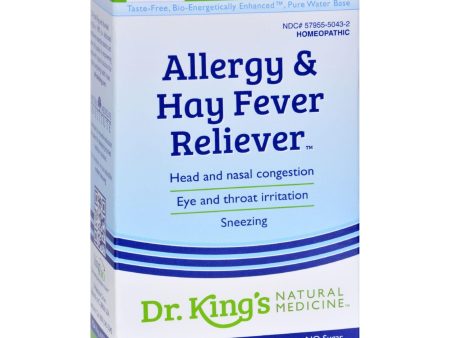 King Bio Homeopathic Allergies And Hay Fever - 2 Fl Oz Online