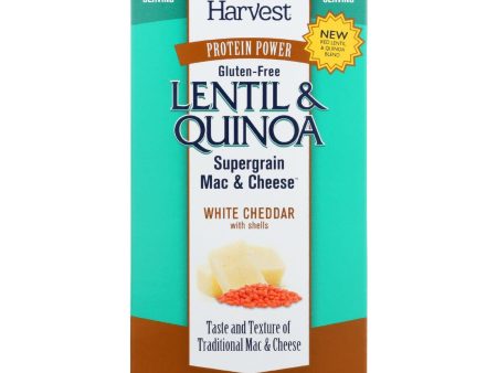 Ancient Harvest Mac And Cheese - Supergrain - Lentil And Quinoa - White Cheddar With Shells - Gluten Free - 6.5 Oz - Case Of 6 Hot on Sale