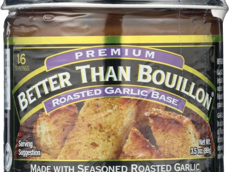 Better Than Bouillon Seasoning - Roasted Garlic Base - Case Of 8 - 3.5 Oz. Online now