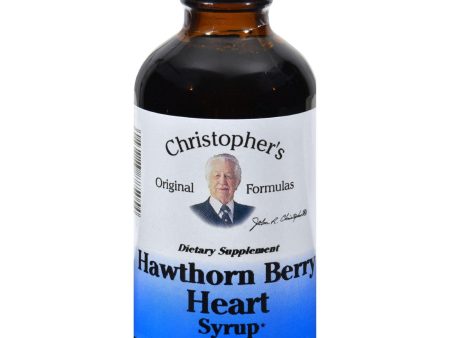 Dr. Christopher s Hawthorn Berry Heart Syrup - 4 Fl Oz on Sale