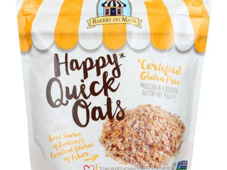 Bakery On Main Happy Quick Oats - Case Of 4 - 24 Oz. For Cheap