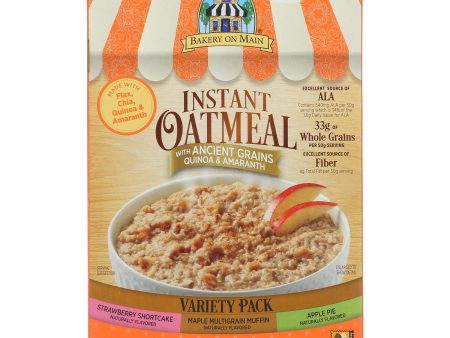 Bakery On Main Instant Oatmeal - Case Of 6 - 10.5 Oz. For Discount