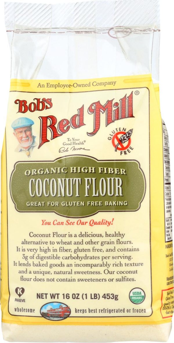 Bob s Red Mill Organic Coconut Flour - 16 Oz - Case Of 4 on Sale