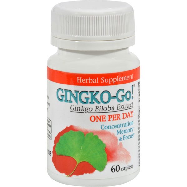 Kyolic Ginkgo-go - 120 Mg - 60 Caplets Fashion