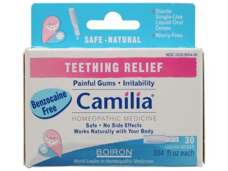 Boiron Camilia Teething Relief - 30 Doses Hot on Sale