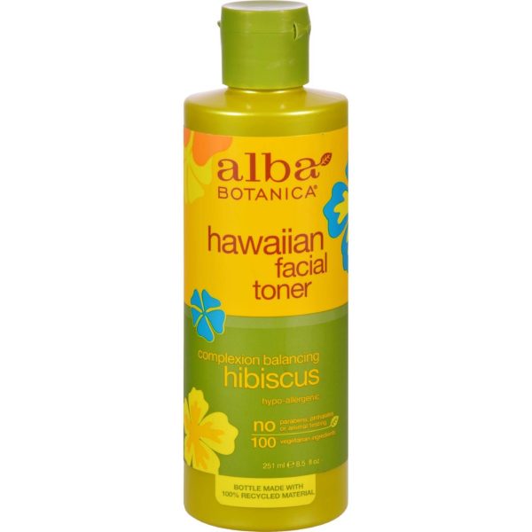 Alba Botanica Hawaiian Facial Toner Hibiscus - 8.5 Fl Oz Supply