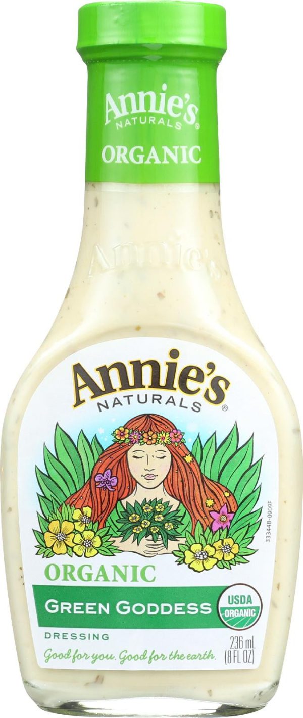 Annie s Naturals Organic Dressing Green Goddess - Case Of 6 - 8 Fl Oz. Cheap