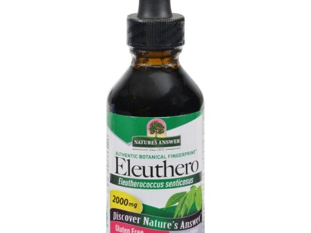 Nature s Answer Eleuthero - 2 Oz Supply