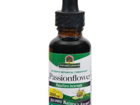 Nature s Answer Passionflower Herb Alcohol Free - 1 Fl Oz Supply