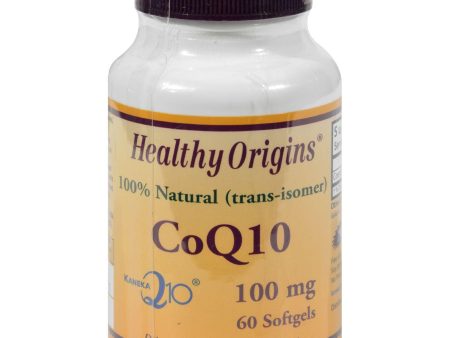 Healthy Origins Coq10 Gels - 100 Mg - 60 Softgels Online Hot Sale