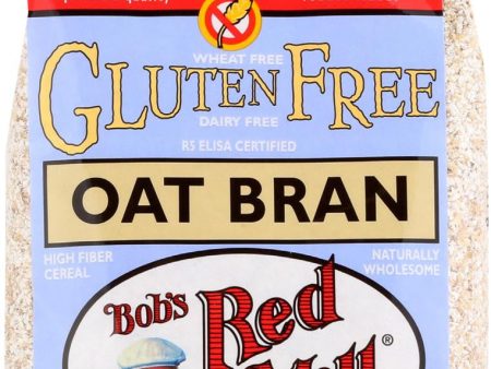 Bob s Red Mill Gluten Free Oat Bran - 18 Oz - Case Of 4 Fashion