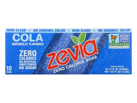 Zevia Zero Calorie Soda - Cola - Case Of 2 - 12 Fl Oz. Cheap