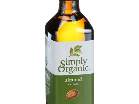 Simply Organic Almond Extract - Organic - 4 Oz For Sale