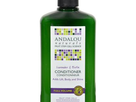 Andalou Naturals Full Volume Conditioner Lavender And Biotin - 11.5 Fl Oz For Discount