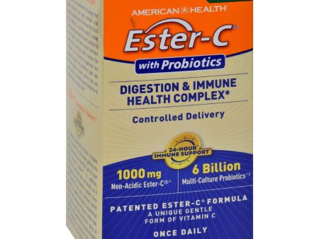 American Health Ester-c Digestion And Immune Health Complex - 1000 Mg - 60 Vegetarian Tablets For Cheap