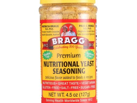 Bragg Seasoning - Nutritional Yeast - Premium - 4.5 Oz - Case Of 12 Hot on Sale