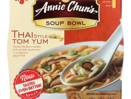 Annie Chun s Thai Tom Yum Soup Bowl - Case Of 6 - 6 Oz. Discount