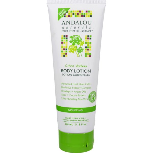 Andalou Naturals Body Lotion - Citrus Verbena Uplifting - 8 Fl Oz Hot on Sale