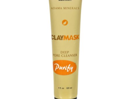 Zion Health Clay Mask Deep Pore Cleanser - 4 Oz Online Sale