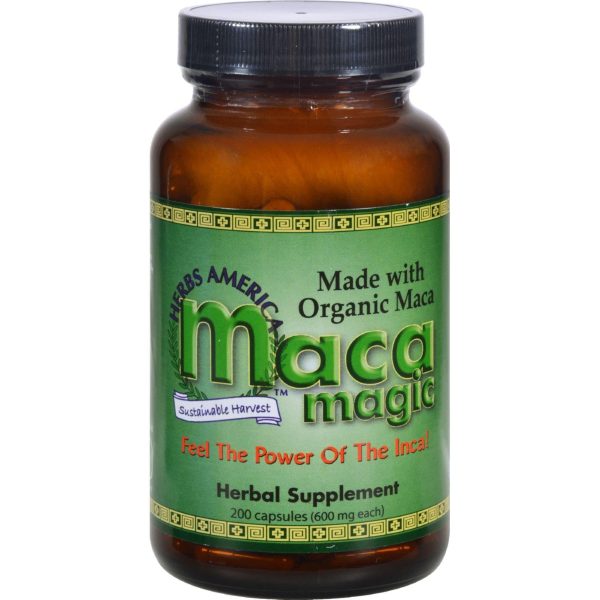 Maca Magic Organic Maca Magic - 200 Capsules Hot on Sale