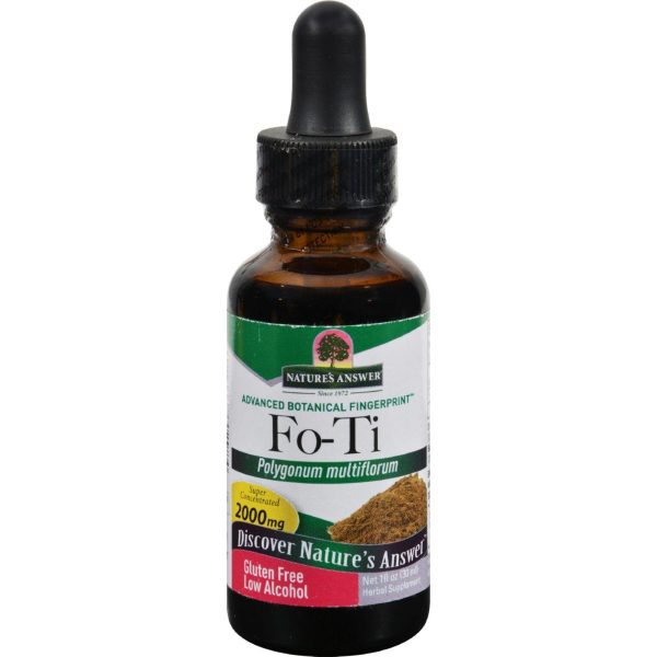 Nature s Answer Fo-ti Cured Root - 1 Fl Oz Online now