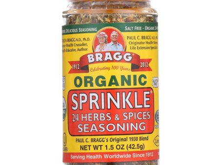 Bragg Seasoning - Organic - Bragg Sprinkle - Natural Herbs And Spices - 1.5 Oz - Case Of 12 For Cheap