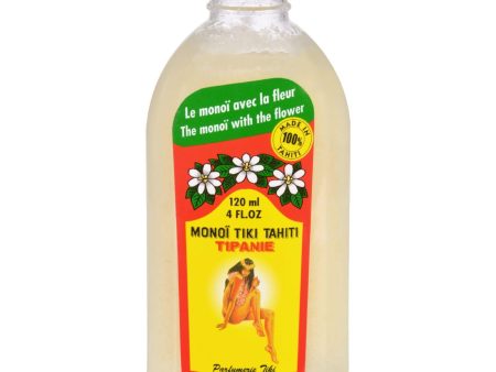 Monoi Coconut Oil - Frangipani Tipanie - Tiare Tahiti - 4 Oz Hot on Sale