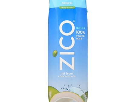 Zico Coconut Water Coconut Water - Natural - Case Of 12 - 1 Liter Sale