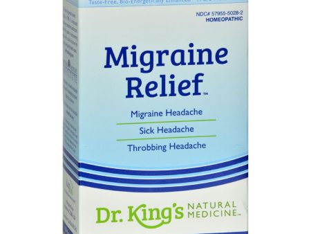 King Bio Homeopathic Migraine Relief - 2 Fl Oz Fashion