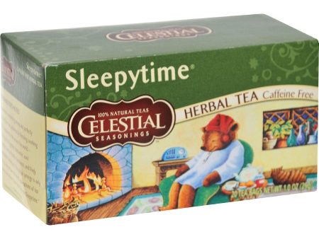 Celestial Seasonings Herbal Tea - Sleepytime - Caffeine Free - 20 Bags Fashion