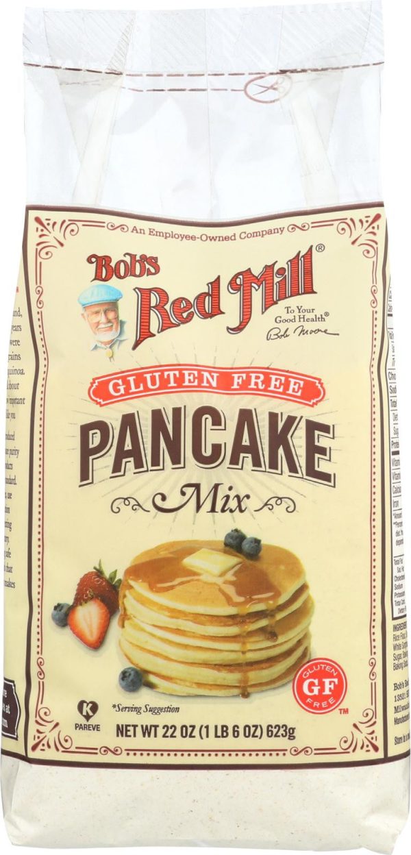 Bob s Red Mill Gluten Free Pancake Mix - 22 Oz - Case Of 4 Discount