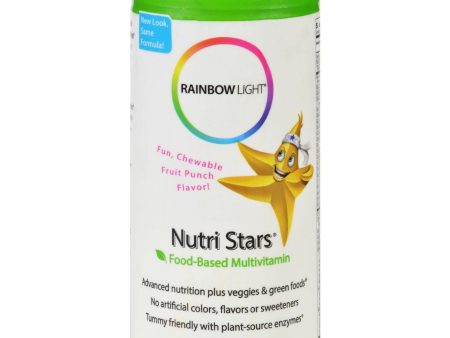 Rainbow Light Nutristars Delicious Fruit Blast - 120 Chewable Tablets Online now