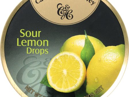 Cavendish And Harvey Fruit Drops Tin - Sour Lemon - 5.3 Oz - Case Of 12 Hot on Sale