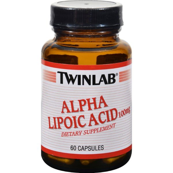 Twinlab Alpha Lipoic Acid - 100 Mg - 60 Capsules Hot on Sale