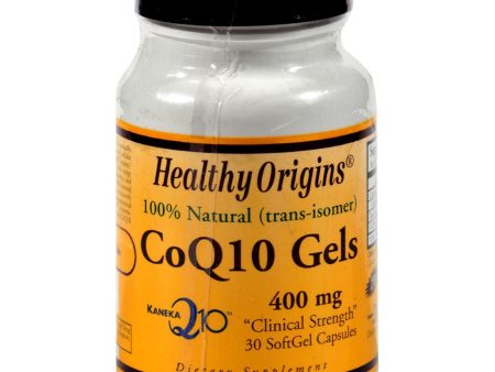 Healthy Origins Coq10 400 Mg Kaneka Q10 - 30 Softgels Fashion