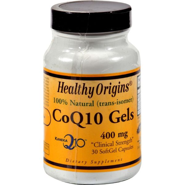 Healthy Origins Coq10 400 Mg Kaneka Q10 - 30 Softgels Fashion