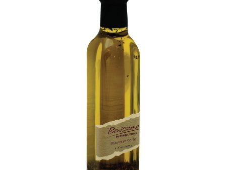 Benissimo Oil - Parmesan Garlic - Case Of 6 - 8.1 Fl Oz. For Sale