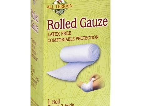 All Terrain Gauze - Rolled - 3 Inches X 2.5 Yards - 1 Roll Hot on Sale