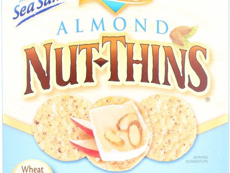 Blue Diamond Nut Thins - Sea Salt - Case Of 12 - 4.25 Oz. Online Hot Sale