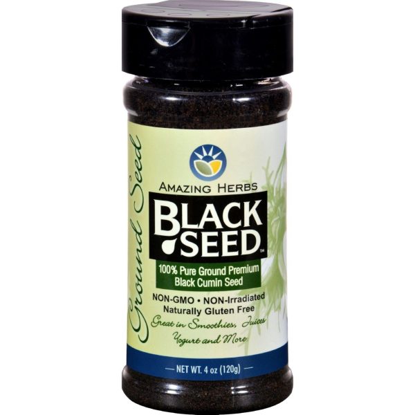 Black Seed Black Cumin Seed - Ground - 4 Oz Online now