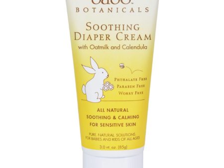 Babo Botanicals Diaper Cream - Soothing - 3 Oz For Cheap