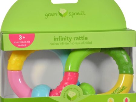 Green Sprouts Teether Rattle - Infinity - 1 Count Fashion