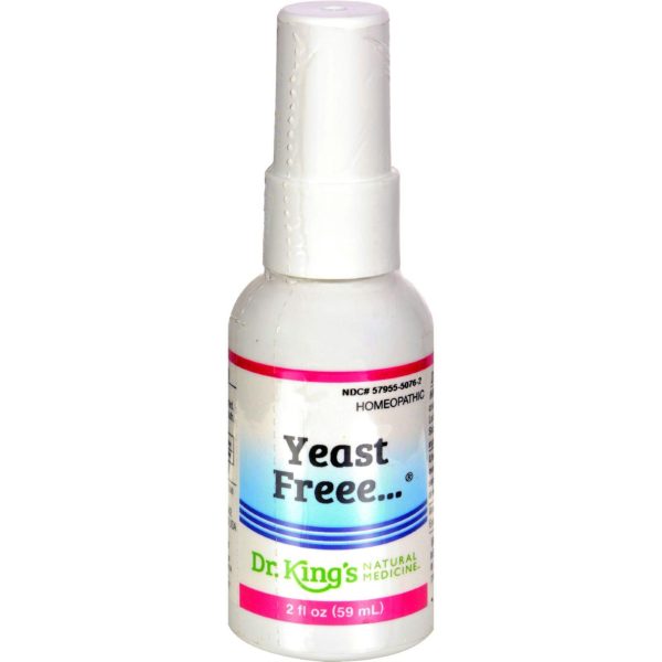 King Bio Homeopathic Yeast Free - 2 Fl Oz Hot on Sale