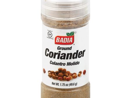 Badia Spices Ground Coriander - Case Of 12 - 1.75 Oz. For Sale