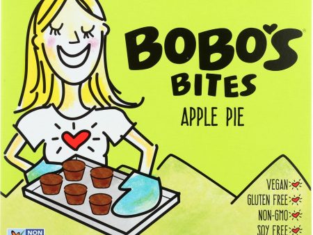 Bobo s Oat Bars Apple Pie - Gluten Free - Case Of 6 - 1.3 Oz. For Sale